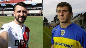 Pratto, jugador 99 en vestir las camisetas de Boca y River