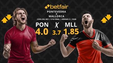 Pontevedra CF vs. RCD Mallorca: horario, dónde ver, pronósticos y cuadro