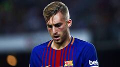 Deulofeu jugando contra el Betis.