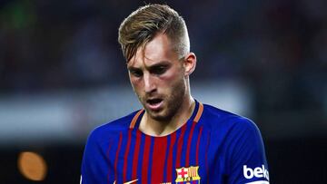 Deulofeu jugando contra el Betis.