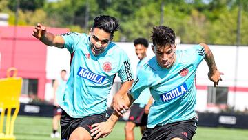 Colombia entrena en New Jersey