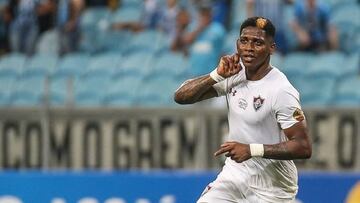 Yony González suma nueve goles con Fluminense