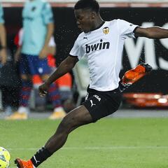 El debut con el Valencia en la Liga de Yunus Musah en datos