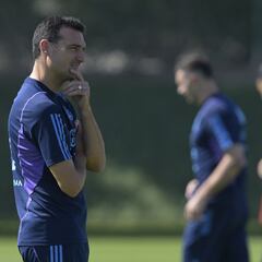 Argentina vuelve a los entrenamientos con varias novedades