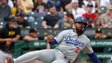 LA’s ninth baseman hit two home runs, the second of which was a grand slam in the eighth inning.