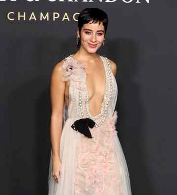 Esmeralda Pimentel asiste a la velada que Moët & Chandon Effervescence organiza para celebrar la Navidad.