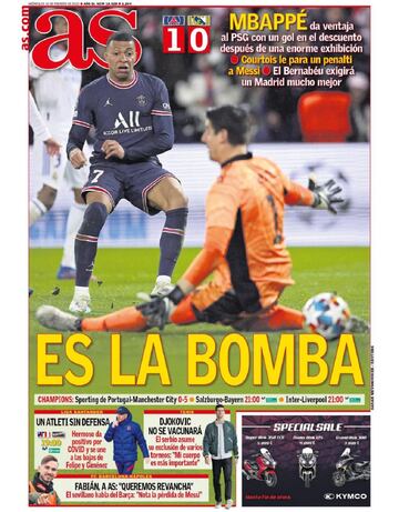 Las portadas de AS de febrero