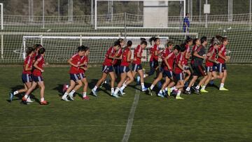 30/09/19 ENTRENAMIENTO DE LA SELECCION ESPAÑOLA FEMENINA DE FUTBOL EN LA CIUDAD DEL FUTBOL DE LAS ROZAS