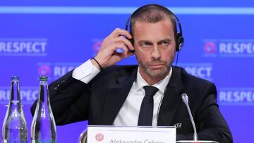 Aleksander Ceferin, presidente de la UEFA