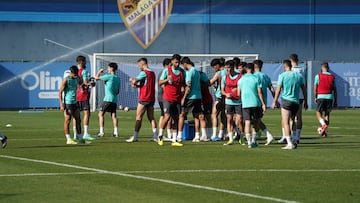 El Málaga prepara con esmero este partido.