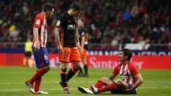 Los defensas del Cholo suman 195 días de baja esta temporada