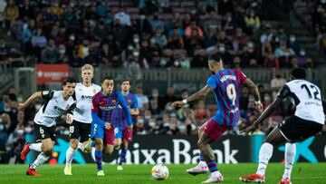 El Camp Nou se queda a mitad del aforo: 47.317 asistentes