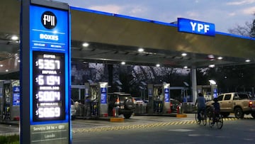 ¿Por qué motivos ha aumentado YPF el precio del combustible?