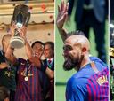 Vidal intentará emular el prolífico paso de Bravo y Alexis por el Barca
