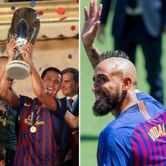 Vidal intentará emular el prolífico paso de Bravo y Alexis por el Barca