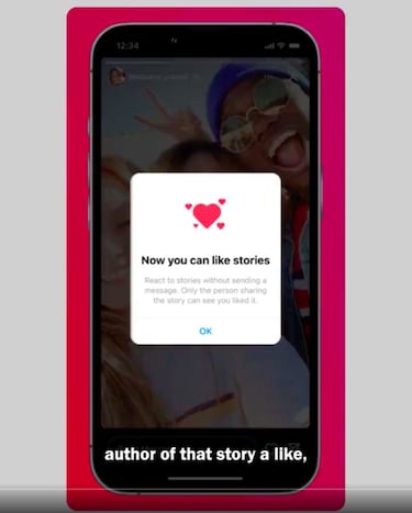 Los nuevos Me Gusta de Instagram para no saturarte los mensajes privados