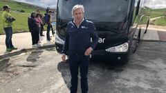 Eusebio Unzue, m&aacute;nager del Movistar Team.