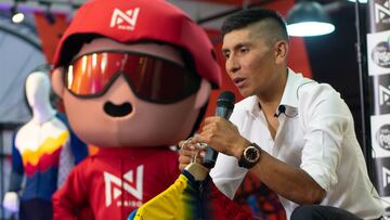 Nairo habla de su actualidad en el ciclismo