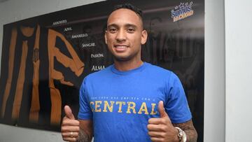 Jarlan Barrera, neuvo jugador de Rosario Central