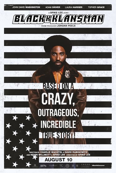 Fecha de estreno 31 de octubre de 2018 (2h 16min)
Dirigida por Spike Lee
Reparto John David Washington, Adam Driver, Topher Grace ms
Gneros Biografa, Crimen
Pas EE.UU.