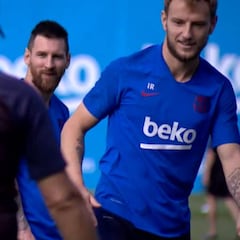 Messi y Dembelé trabajan con el grupo y podrían estar ante el Inter