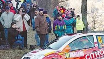 <b>MUCHA CLASE. </b>Los tiempos de Sordo con el Citroën C2 evidenciaron las posibilidades del cántabro.