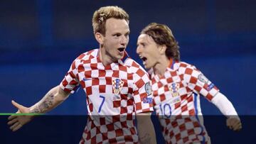 Croacia libera a Modric y Rakitic del amistoso ante Estonia