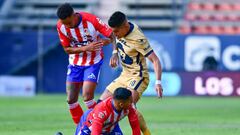 Atlético de San Luis - Pumas (0-1): resumen del partido y gol