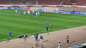 La fuerte discusión entre la U y Lanús que involucró a Assadi: la TV no mostró esta escena