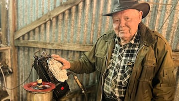 Un hombre de 95 años descubre un combustible nunca antes usado para su casa y su coche