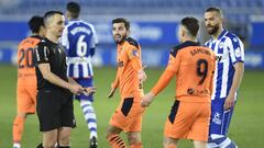 Jos&eacute; Luis Gay&agrave;, en el partido contra el Alav&eacute;s. 