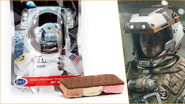 starfield extras de reserva edición fisica xbox helado liofilizado comida astronautas nasa espacio marte luna rpg bethesda starfield planetas