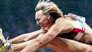 <b>LA GRAN DAMA.</b> Heike Drechsler está considerada como una de las más grandes atletas de siempre.