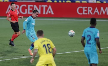 Griezmann anotó el 1-3 a pase de tacón de Messi.