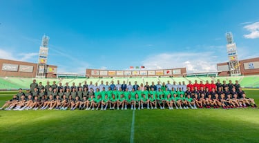 Djuka ya está con el equipo en México pero Bamba regresa a Madrid