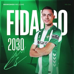 Oficial: el Betis ficha a Fidalgo