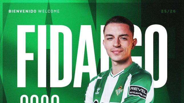 Oficial: el Betis ficha a Fidalgo