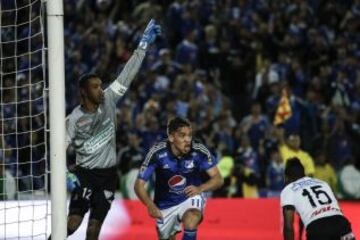 Millonarios tuvo en Vargas, Núñez y Rangel a los mejores del partido.