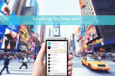 Descubre la contraseña del WiFi más cercano con Instabridge y tu Smartphone