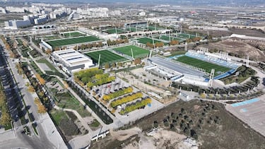 La plantilla del conjunto madrileño trabaja en estas instalaciones diariamente y sus concentraciones tienen lugar en la residencia.