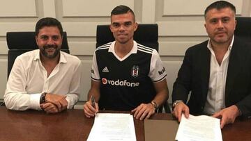 Pepe llega al Besiktas tras firmar por dos temporadas