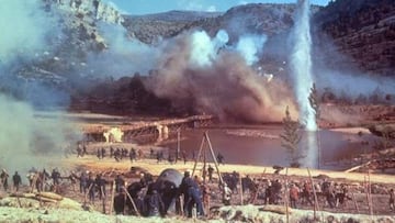 el bueno el feo y el malo puente langstone sergio leone clint eastwood
