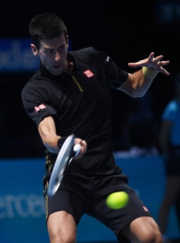 Novak Djokovic tuvo algunos problemas para superar a Nishikori.