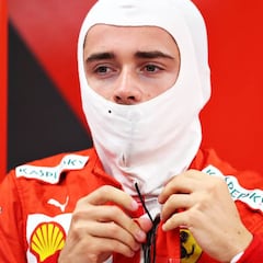 Leclerc se enfadó con Ferrari