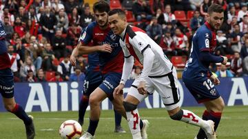 Resumen del Rayo Vallecano vs Huesca de la Liga Santander