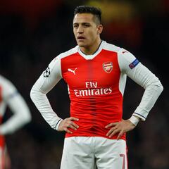 Alexis Sánchez sufre con su temporada con menos minutos