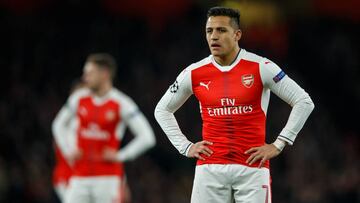 Alexis Sánchez sufre con su temporada con menos minutos