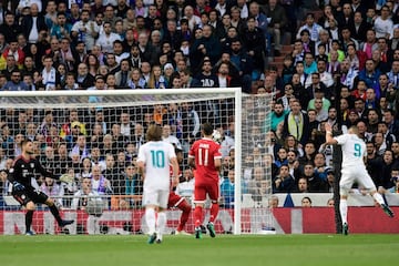 Benezema empató el partido. 1-1.