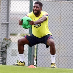 La cuenta atrás del Barça: así llega Samuel Umtiti