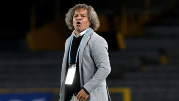 Alberto Gamero, DT de Millonarios, habló en rueda de prensa sobre el partido con Tolima y aprovechó para enviarle un mensaje de aliento a Fredy Guarín